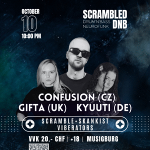 Scrambled DnB Party am 10.10.2026 22:00 Uhr